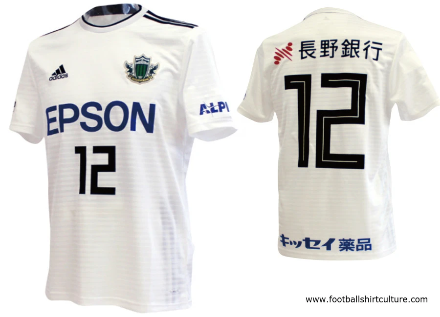 Matsumoto Yamaga 2018 Adidas Away Kit