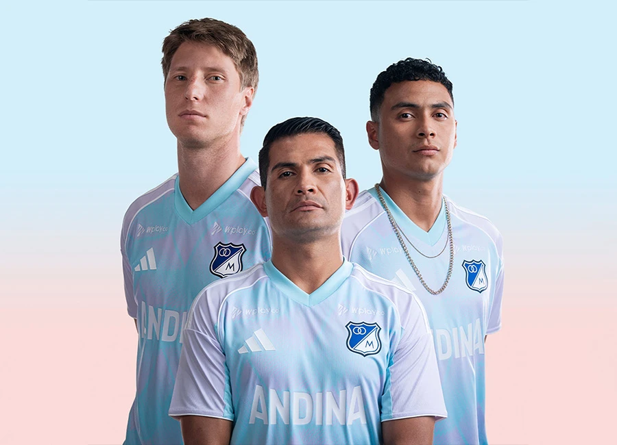 Millonarios 2026 Adidas Away Kit