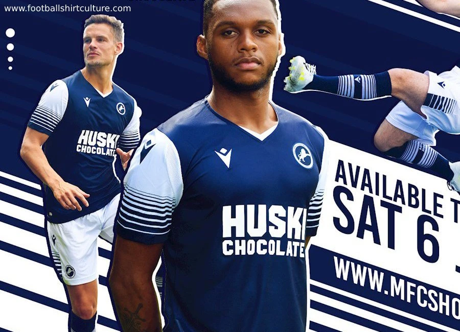 Millwall 2019-20 Macron Home Kit #Millwall #footballshirt #MillwallFC