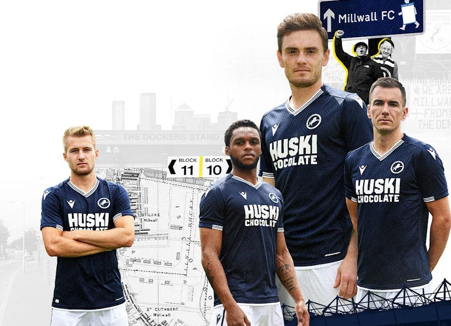 Millwall 2020-21 Macron Home Kit #Millwall #Millwallfc