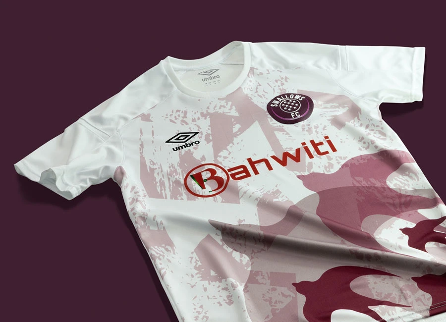 Moroka Swallows 2021-22 Umbro Away Shirt #Umbro #TheDubeBirds #MorokaSwallows #SwallowsFC