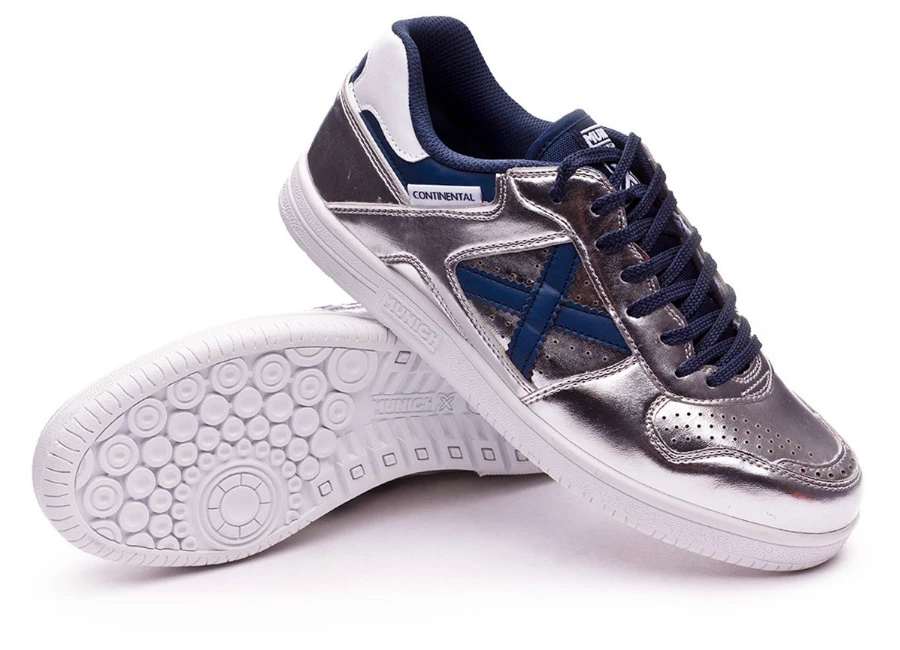 Munich Continental V2 - Silver / Navy Blue