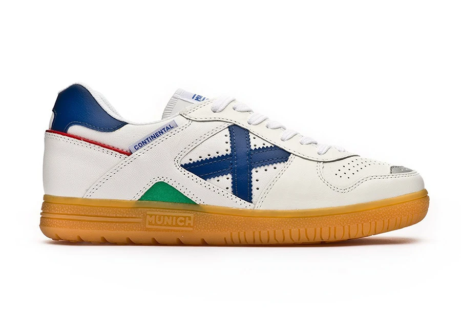 Munich Continental - White / Blue