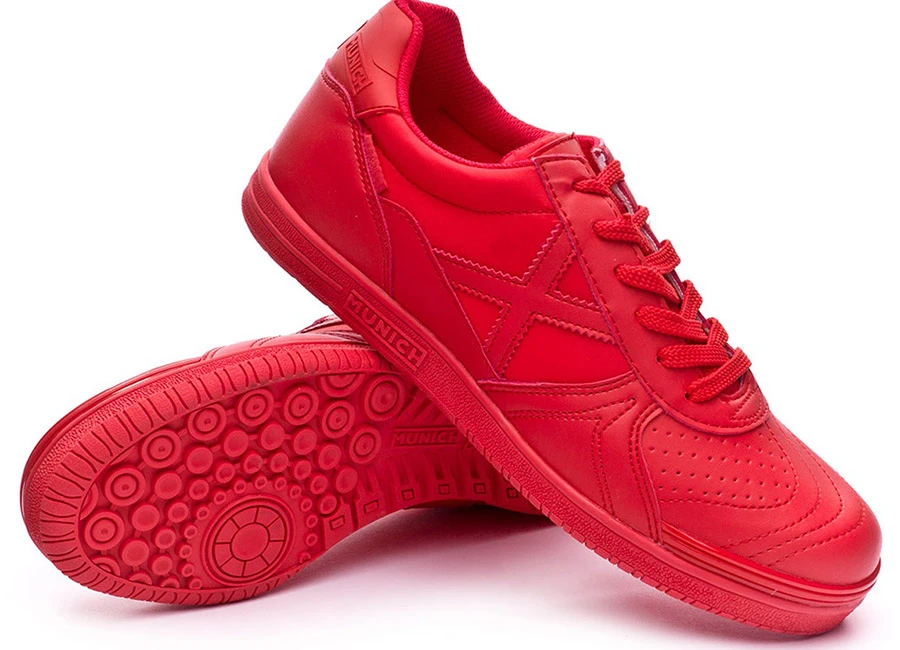 Munich G3 Monochrome Shoes - Red