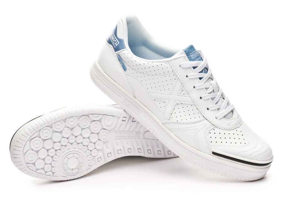 Munich G3 Profit - White / Sky Blue