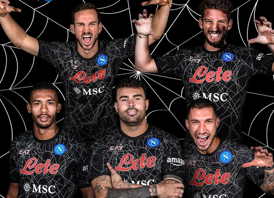 Napoli 2021 EA7 Halloween Jersey #ForzaNapoliSempre #Napoli #ssNapoli #ForzaNapoliSempre