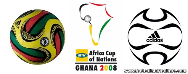 adidas took the opportunity of the draw for the MTN Africa Cup of Nations 2008 in Ghana to present the first Official Match Ball for the Cup, the adidas “wawa aba”. 