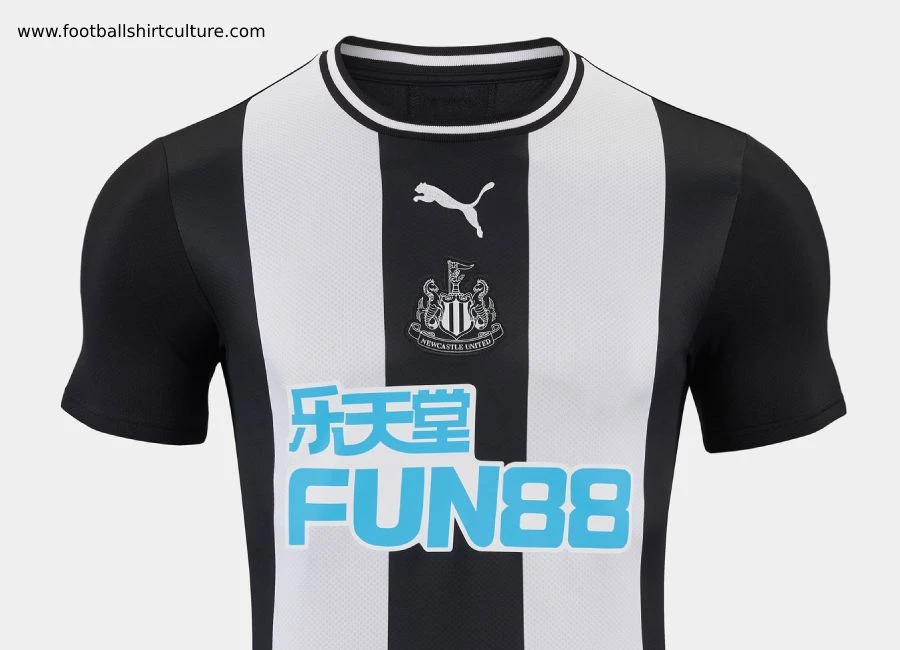 Newcastle United 2019-20 Puma Home Kit #NewcastleUnited #footballshirt #nufc