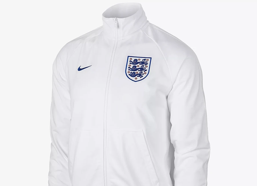 Nike England 2018 Track Jacket - White / Sport Royal