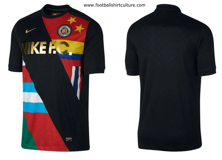 Nike F.C. Training T-Shirt - Black / University Red