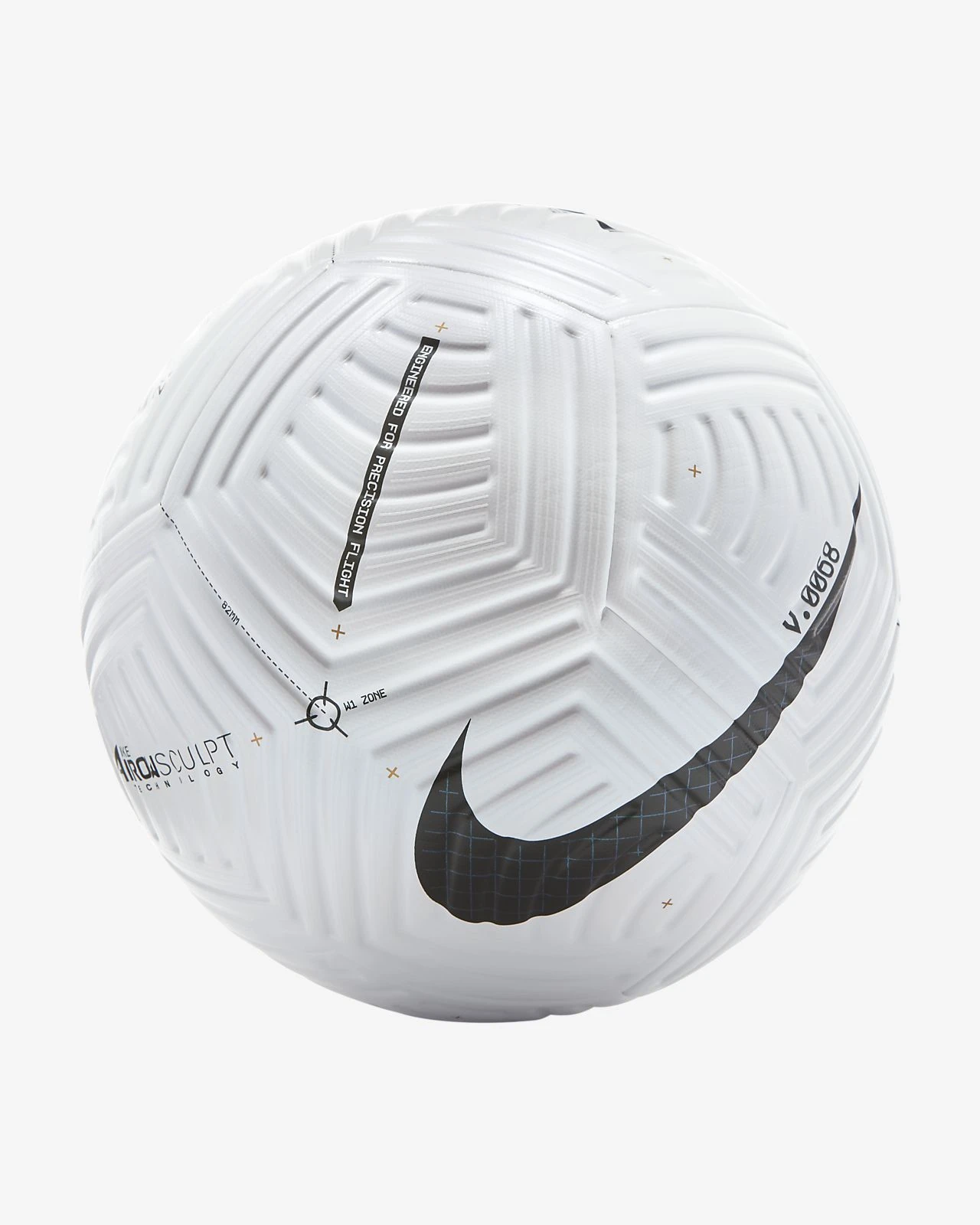 nike flight elite match ball white metallic gold black 1