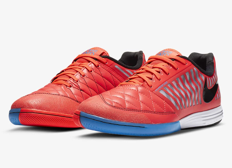 Nike Lunar Gato II IC - Bright Crimson / White / Photo Blue / Black #futsal #futsal