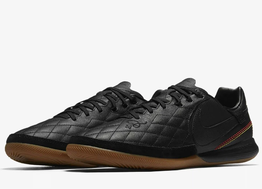 Nike TiempoX Finale Ronaldinho10 IC - Black / Black