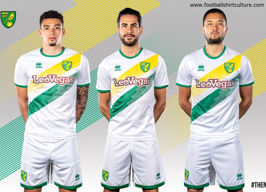 Norwich City 2018-19 Errea Away Kit
