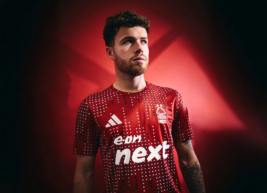 Nottingham Forest 25/26 Adidas Europe Pre-match Jersey