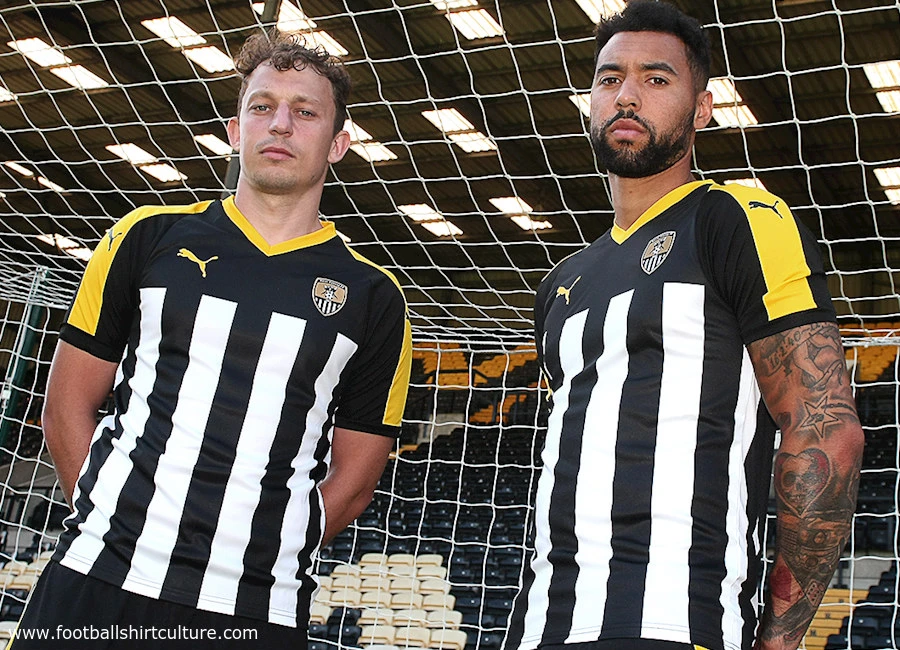 Notts County 2018-19 Puma Home kit