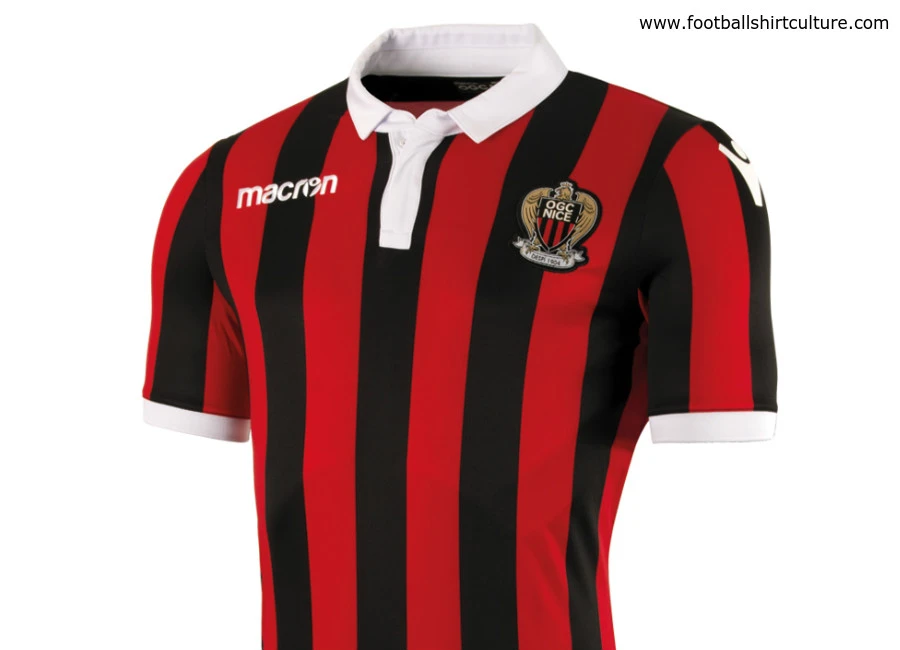 OGC Nice 2018-19 Macron Home Kit