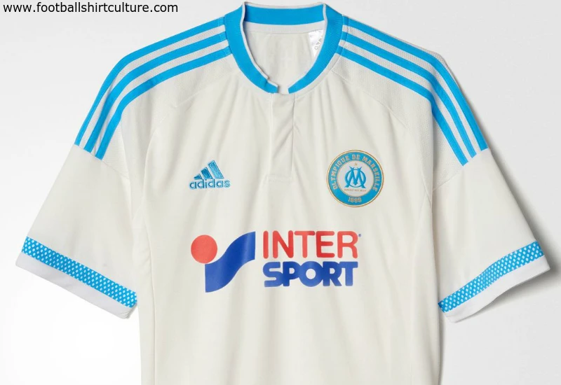 Olympique Marseille 15/16 Adidas Home Football Shirt