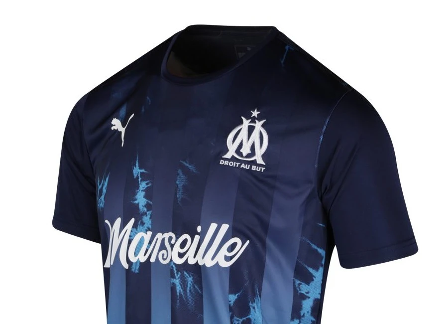 Olympique De Marseille 2019 Puma Influence Jersey - Navy #Olympiquemarseille #TeamOM