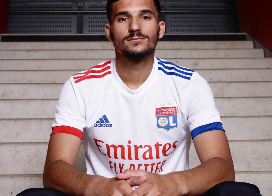 Olympique Lyon 2020-21 Adidas Home Kit #OlympiqueLyon #teamOL #adidasfootball