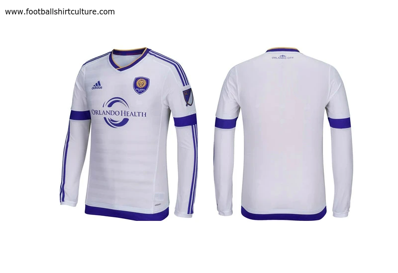 Orlando City 2015 Adidas Away football Shirt