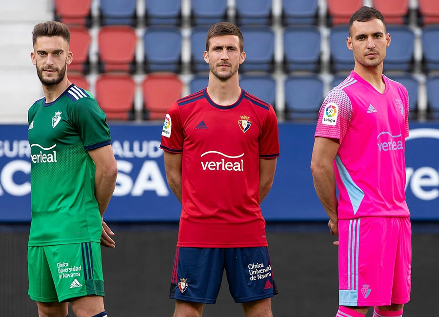 Osasuna 2021-22 Adidas Home,Away and Third Kits #Osasuna #CAOsasuna #adidasfootball