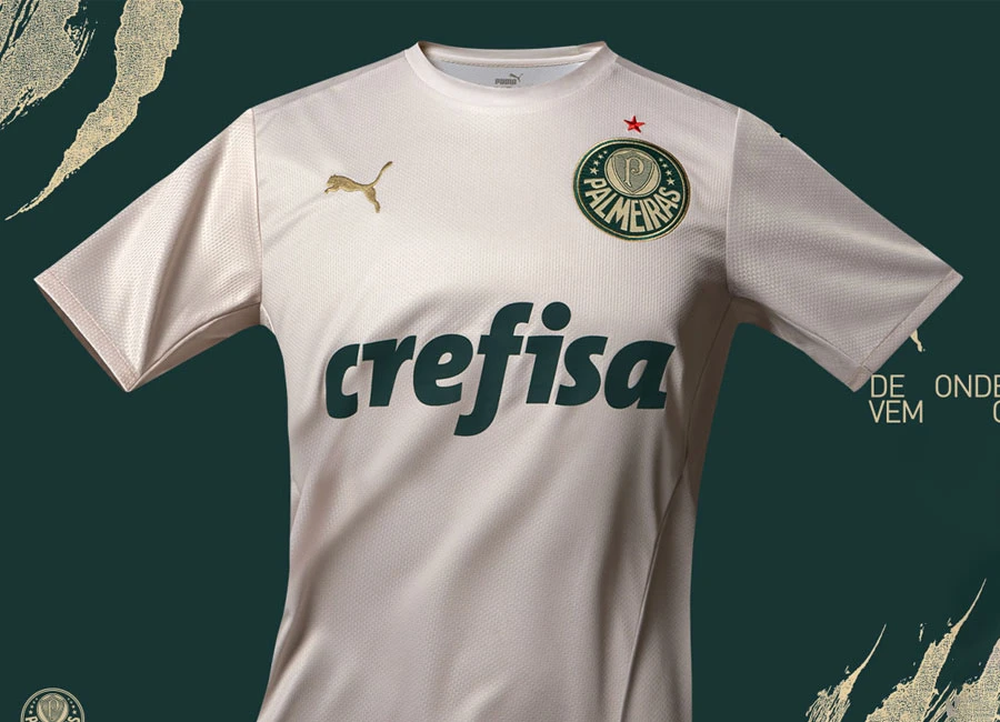 Palmeiras 2021-22 Puma Third Shirt #DeOndeVemoOuro #AvantiPalestra #Palmeiras #Verdão #pumafootball