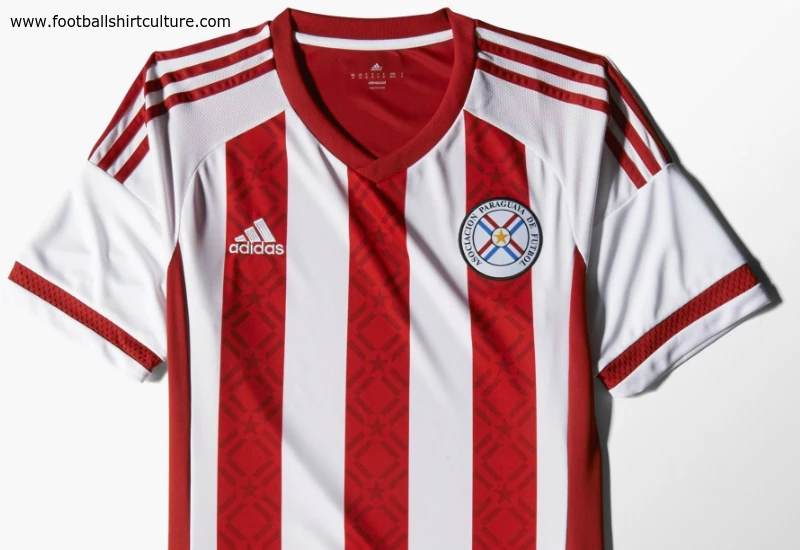 Paraguay 2015 Adidas Home Football Shirt