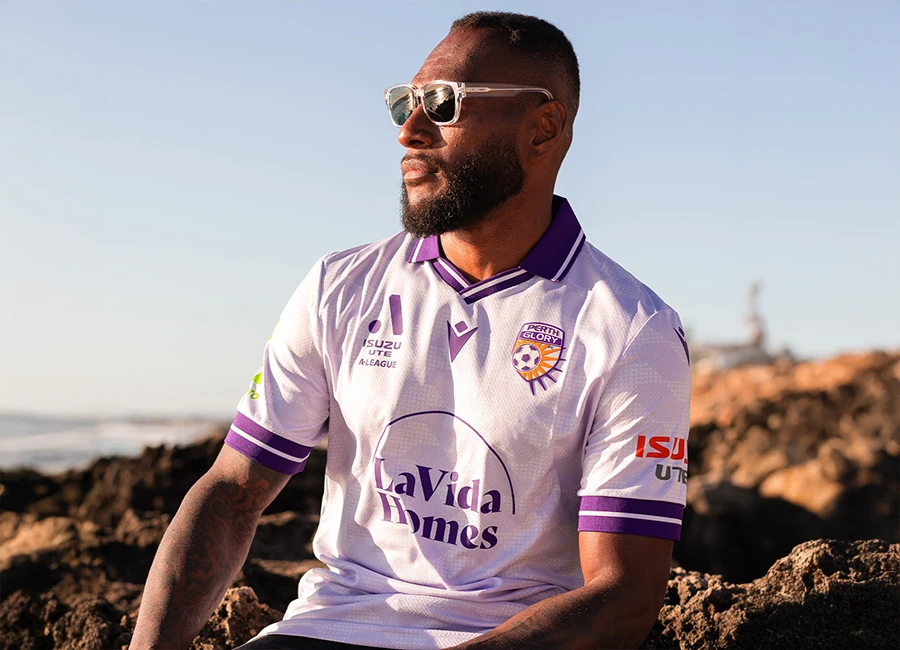 Perth Glory 25/26 Macron Away Kit