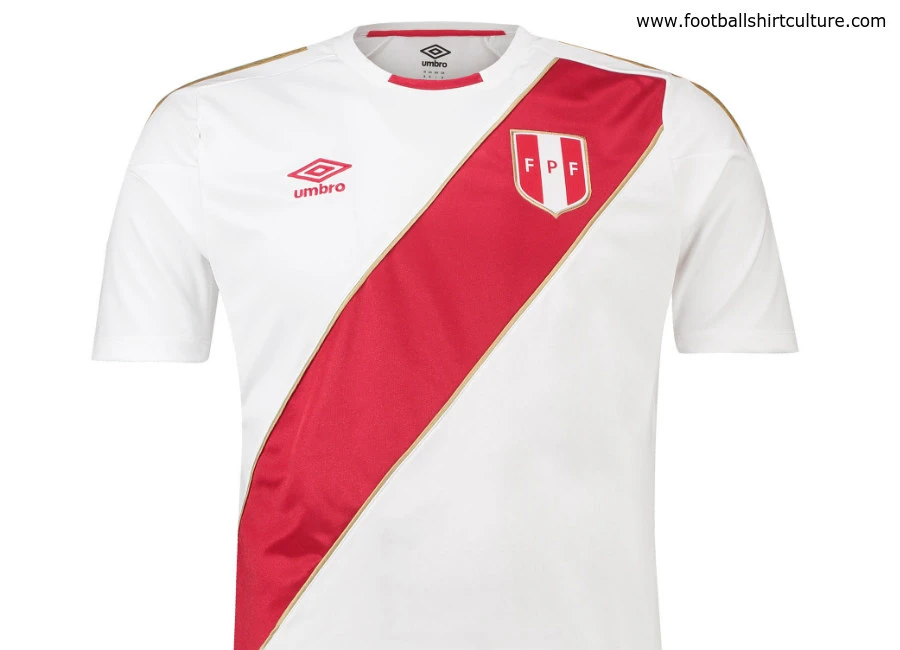 Peru 2018 World Cup Umbro Home Kit