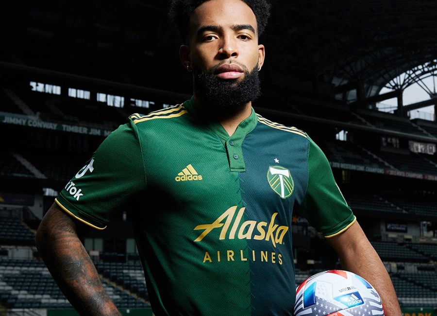 Portland Timbers 2021 Adidas Home Kit #PortlandTimbers #RCTID #mls #TimbersFC