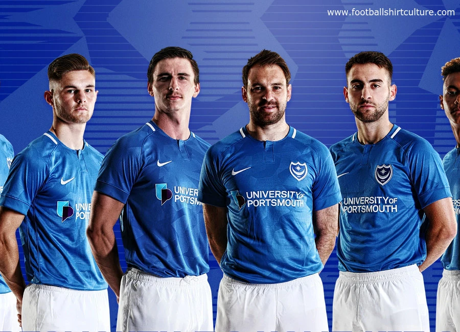 Portsmouth 2018/19 Nike Home Kit 