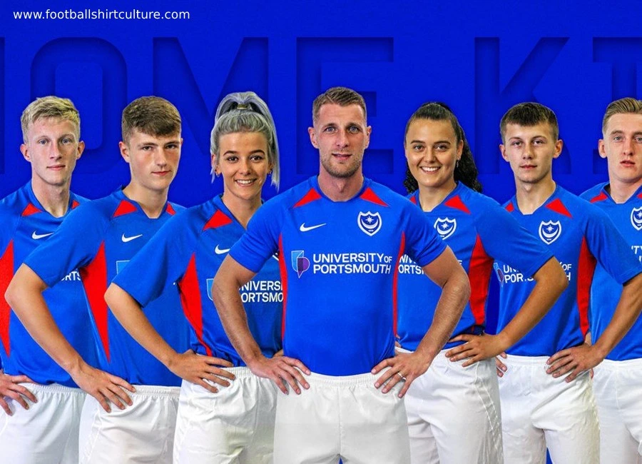 Portsmouth 2019-20 Nike Home Kit #Portsmouthfc #footballshirt #nikefootball