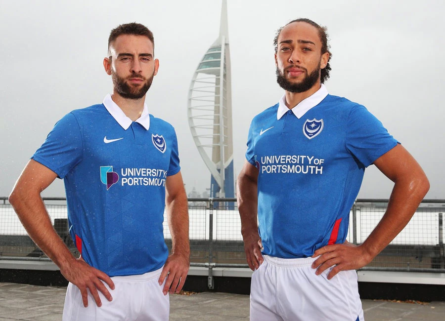 Portsmouth 2020-21 Nike Home Kit #FabricOfPortsmouth #Pompey #PortsmouthFC #nikefootball