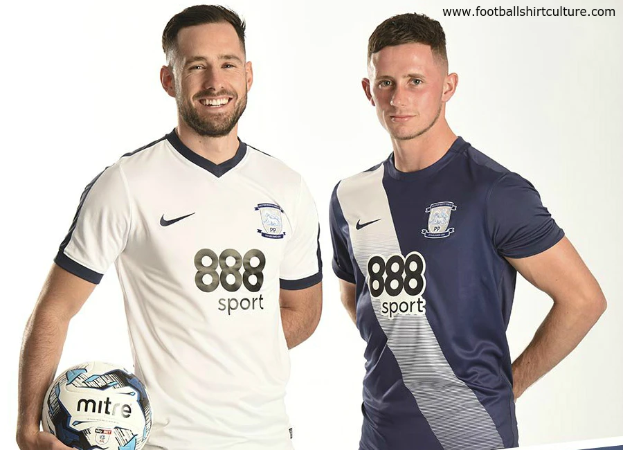 Preston North End 16/17 Nike Home & Away Kits