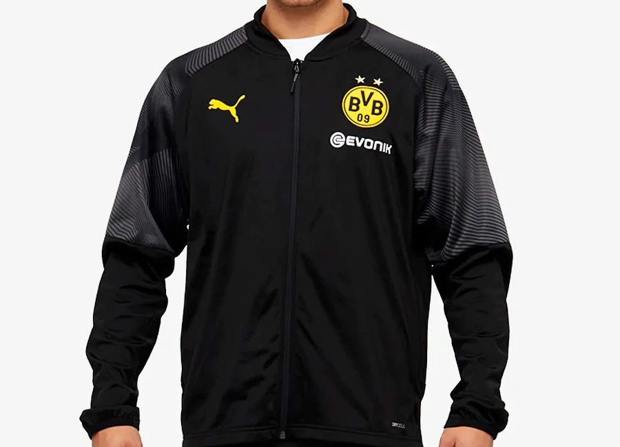 Puma Borussia Dortmund 2018/19 Stadium Jacket - Puma Black