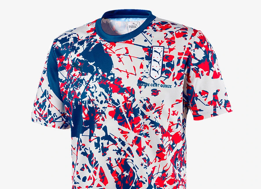 Puma England Shirt - Limoges / High Risk Red