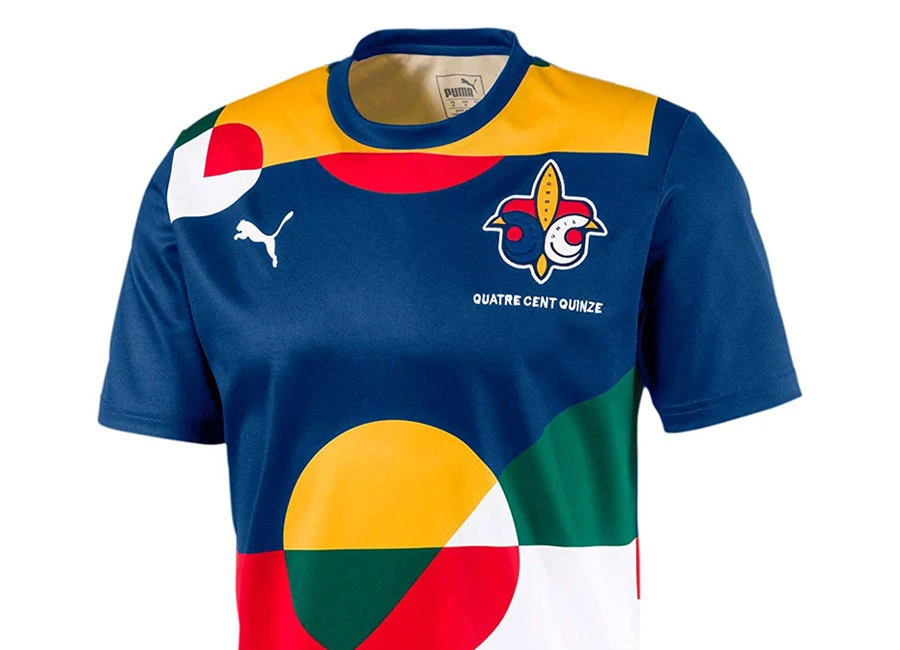 Puma France Shirt - Limoges / Puma White