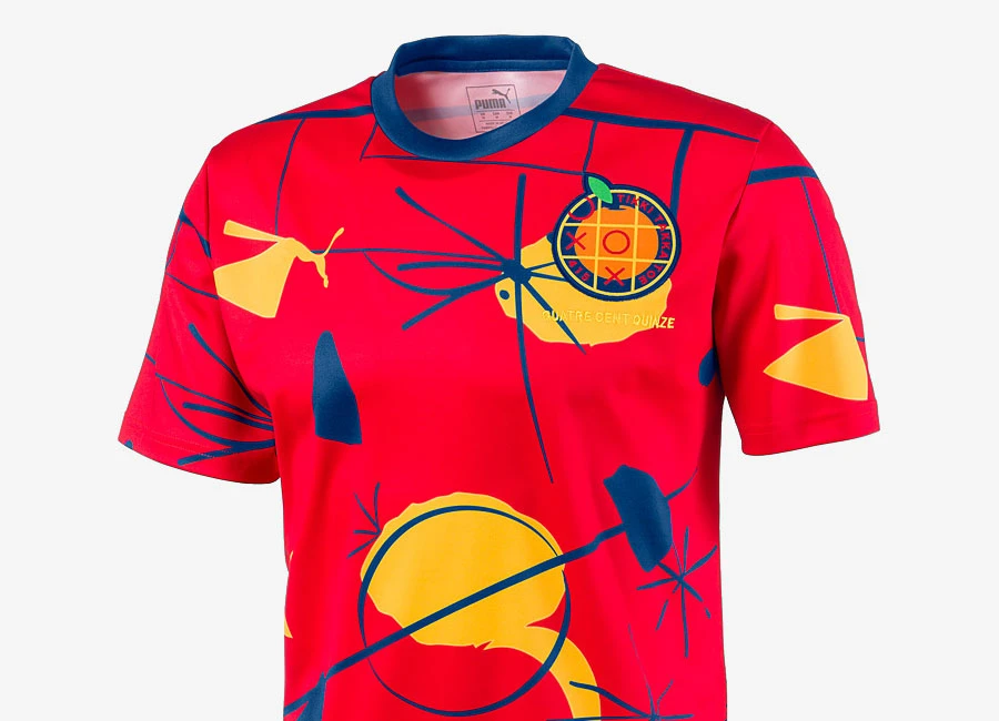 Puma Spain Shirt - High Risk Red / Limoges