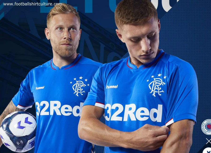 Rangers 2018-19 Hummel Home Kit