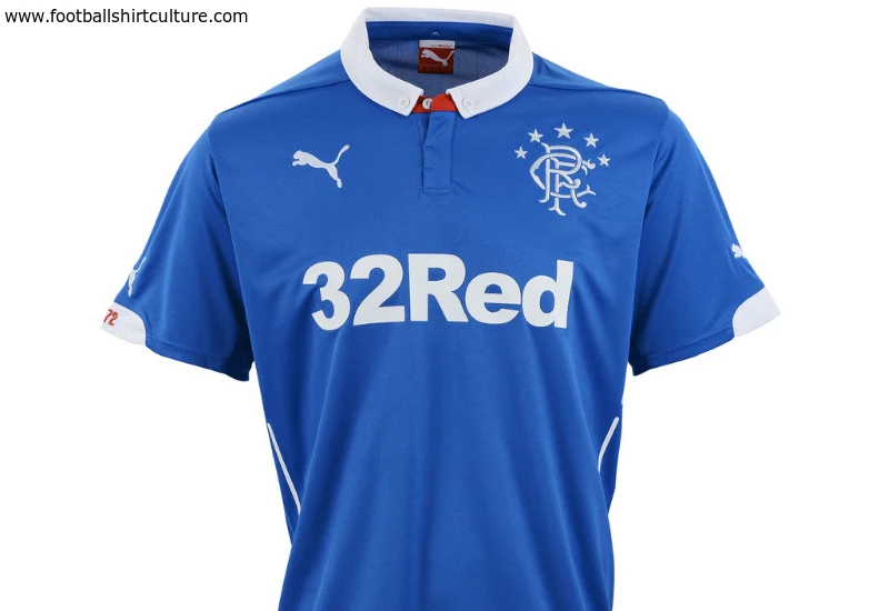 Rangers 2014-2015 Puma Home Football Shirt