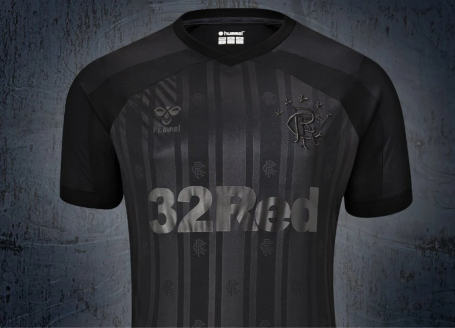 Rangers 2019-20 Hummel Black Edition Fan Shirt