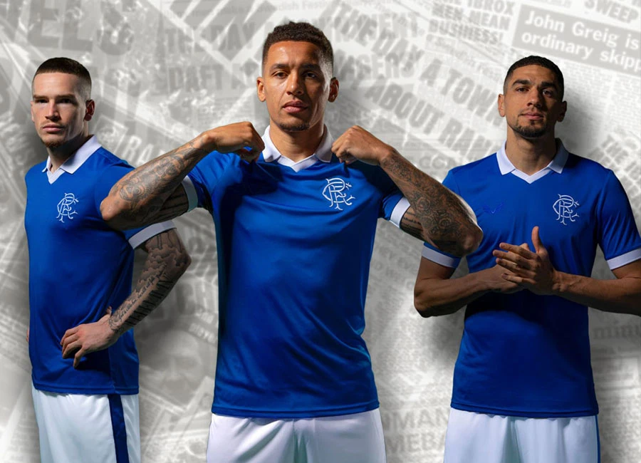 Rangers 2020-21 Castore Retro Kit #Rangers #Rangersfc