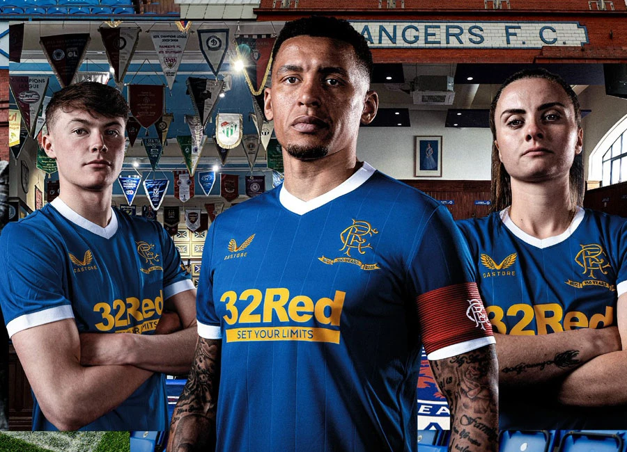 Rangers 2021-22 Castore Home Kit #ForeverReady #Rangers Rangersfc #Castore