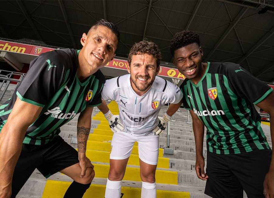 RC Lens 2021-22 Puma Away Kit #NotreForceVotreSoutien #RCLens #pumafootball