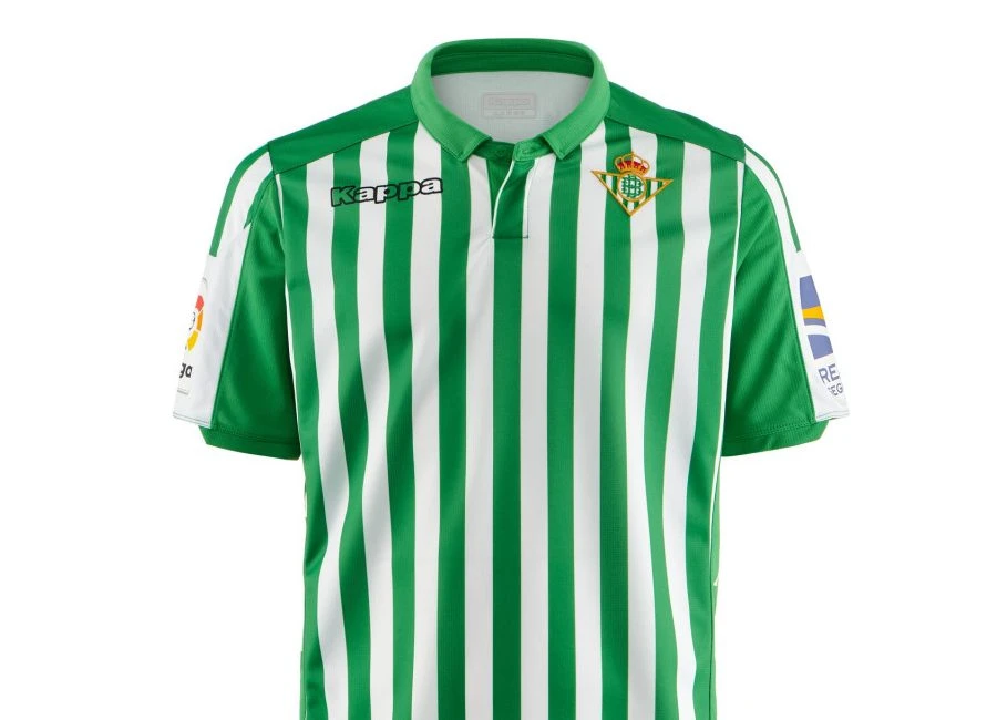 Real Betis 2019-20 Kappa Home Kit #MuchoBetis #RealBetis #footballshirt