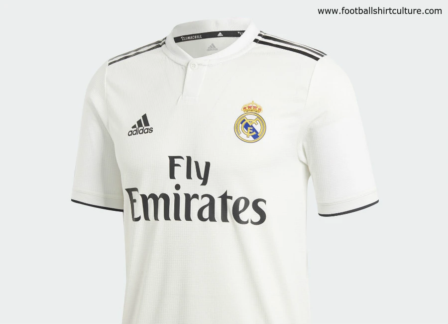 Real Madrid 2018-19 Adidas Home Kit