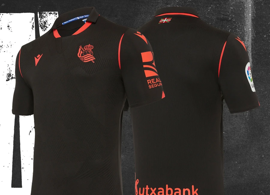 Real Sociedad 2020-21 Macron Away Shirt #AurreraReala #macronsports #RealSociedad