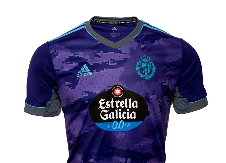 Real Valladolid 2021-22 Adidas Away Kit #RealValladolid #adidasfootball #LlénateDePasión