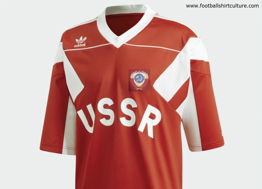 Russia 1991 Adidas Originals Home Replica Jersey